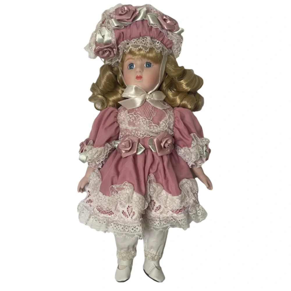 Vintage Porcelain Doll Lace Helene Luxury Lace Victorian Edwardian Renaissance